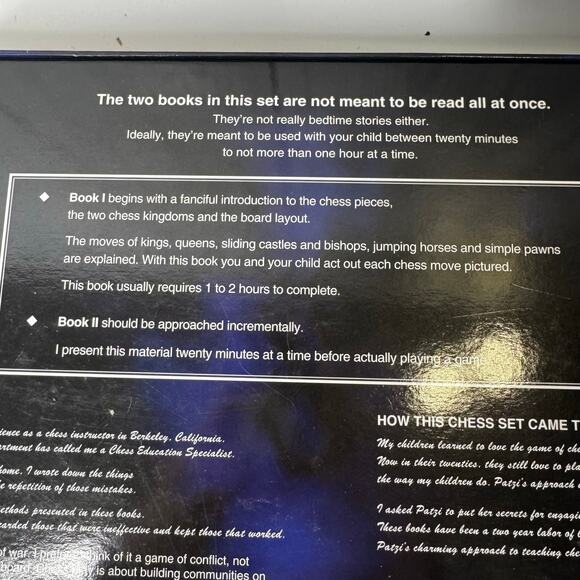 Chess Once Upon A Time Board Game By Patzi Stewart Complete Excellent - Picture 7 of 7